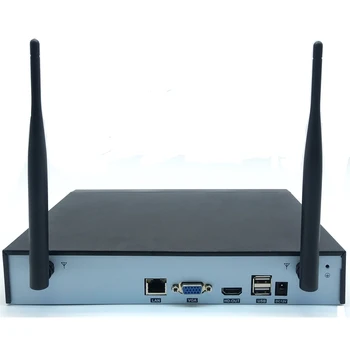 4CH Wifi NVR Auta Bezpečnostný Systém, 1080P Wifi IP Kamera s 4CH Wifi NVR Fotoaparát Kit CCTV Kompletná Sada