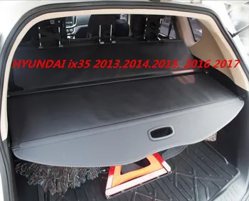 Auto Zadný Kufor Security Shield Cargo Kryt Pre HYUNDAI ix35 2013... 2016 2017 Auto Príslušenstvo, Čierna, Béžová